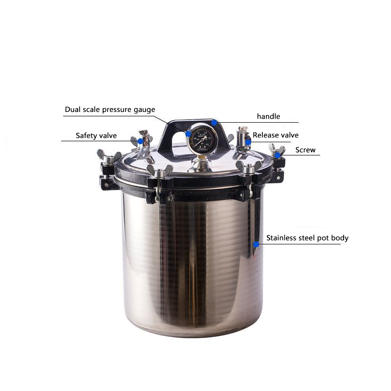 Portable autoclave sterilizer tea set autoclave machine high temperature autoclave