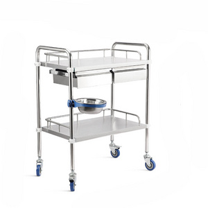 Wholesale Stainless Steel Hospital Trolley medical Cart  Trolley