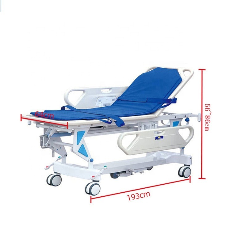 High quality multifunctional manual transfer bed advanced operating room hospital stretcher trolley