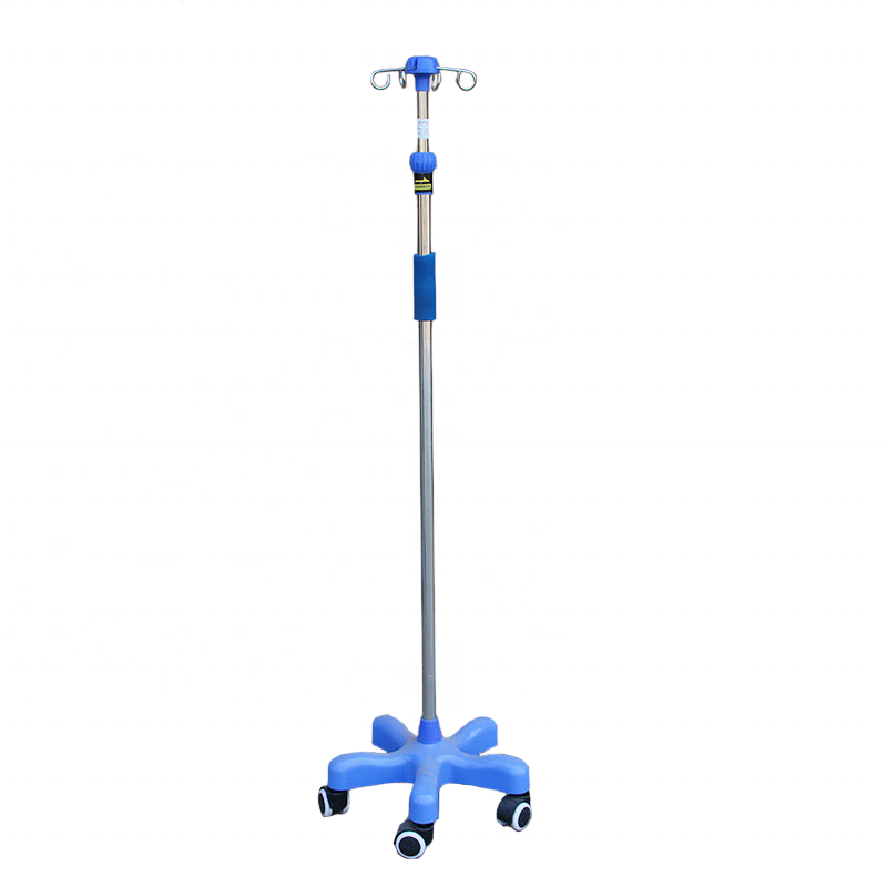 Best-selling Medical IV pole stand adjustable Infusion stand convenient and durable drip stand