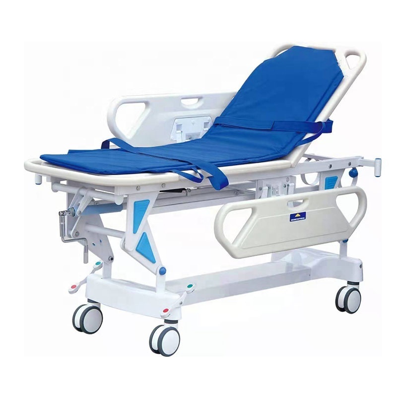 High quality multifunctional manual transfer bed advanced operating room hospital stretcher trolley