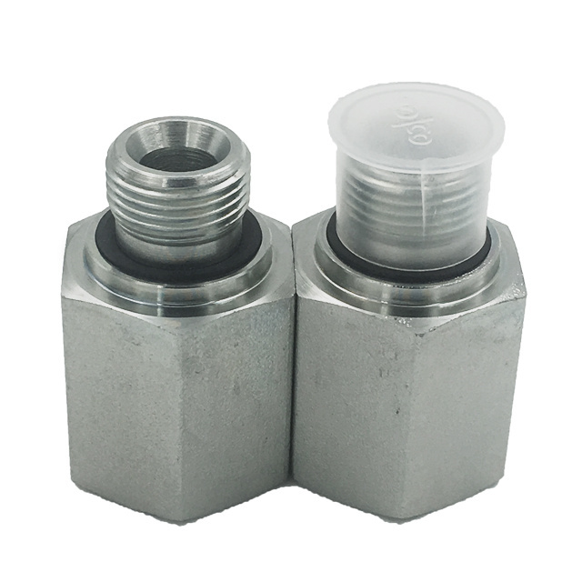 5B-WD bsp male thread adapter machinery carbon steel nipple banjo high pressure hydraulic fitting