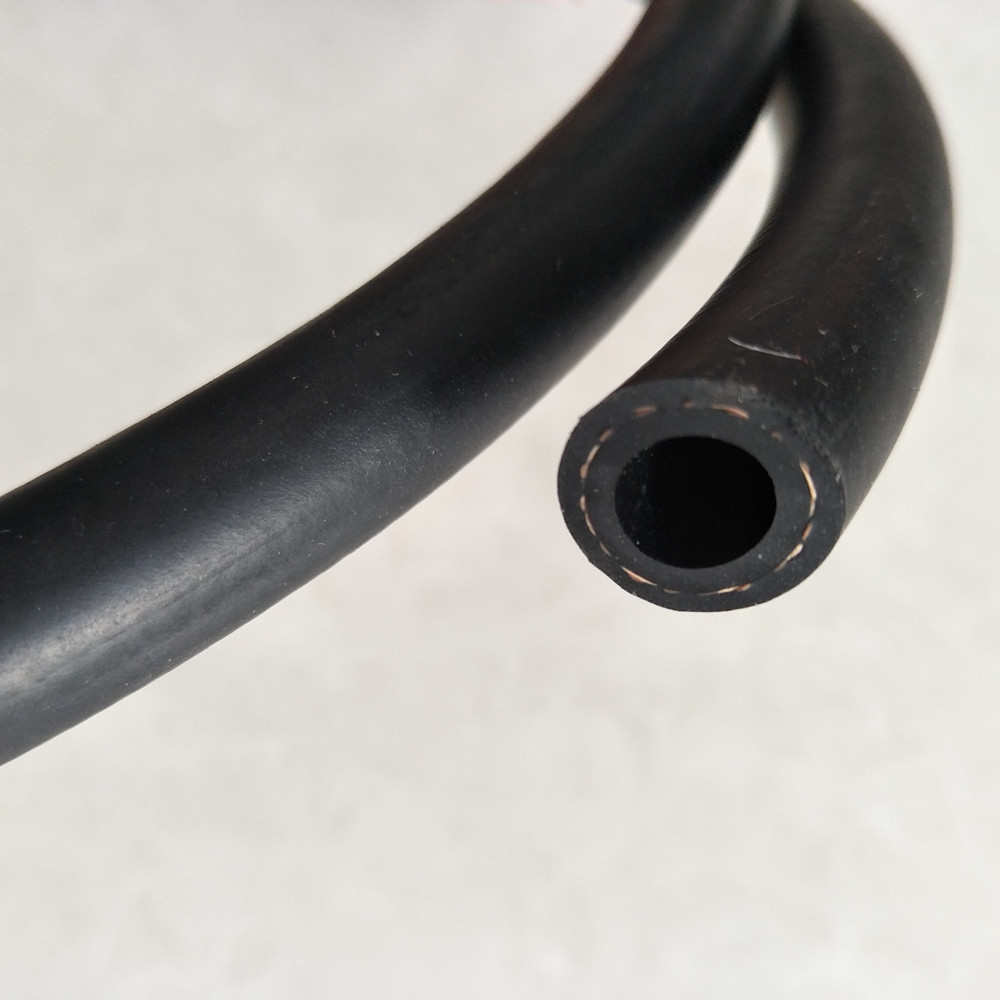 Factory Multipurpose Smooth Fiber Reinforcement Air Rubber Hose 300PSI Black High Pressure Water Hose