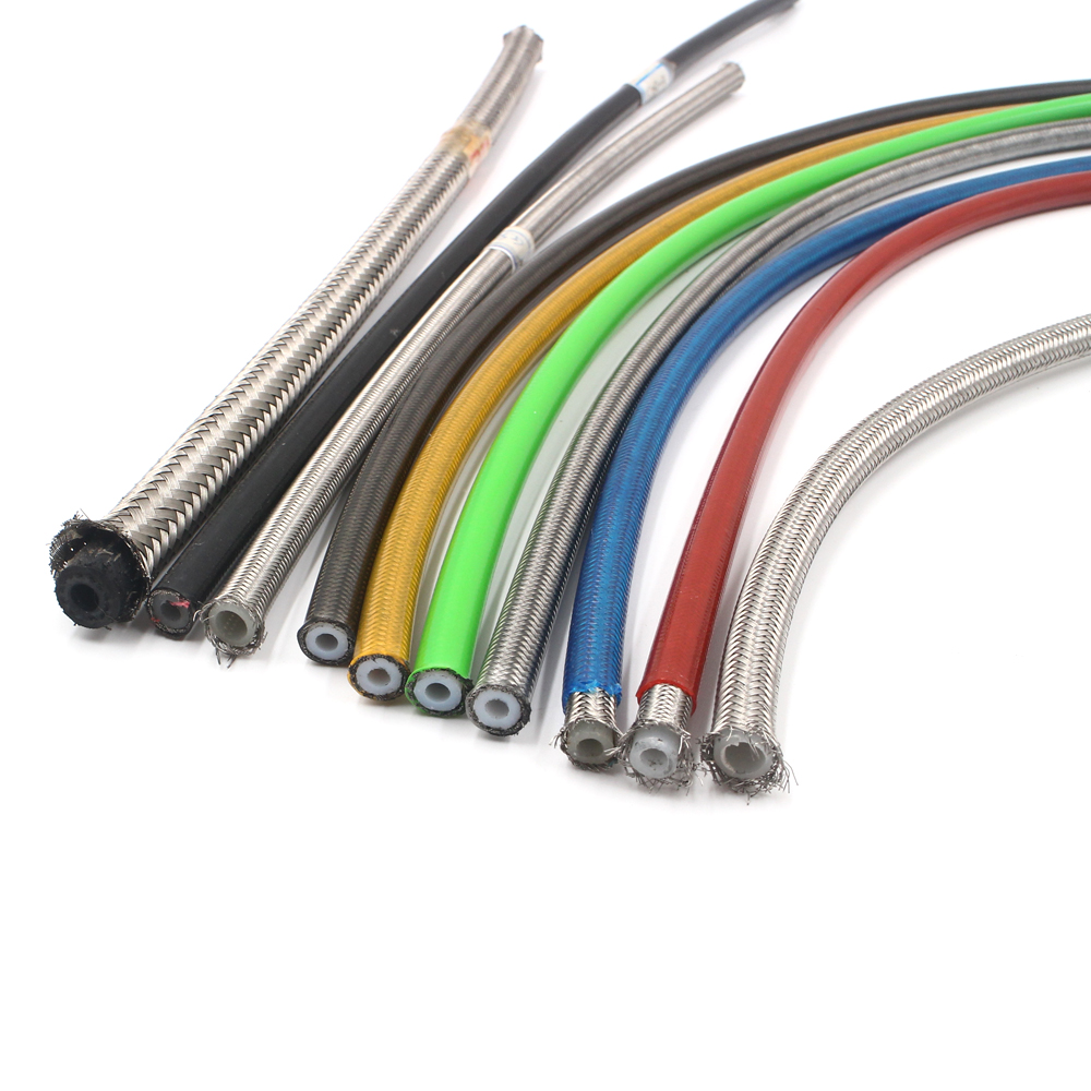 AN3 1/8 SAE J1401 3.2mm BRAKE HOSE lines cable assembly FRONT BRAKE HOSE 970mm REAR BRAKE HOSE 470mm