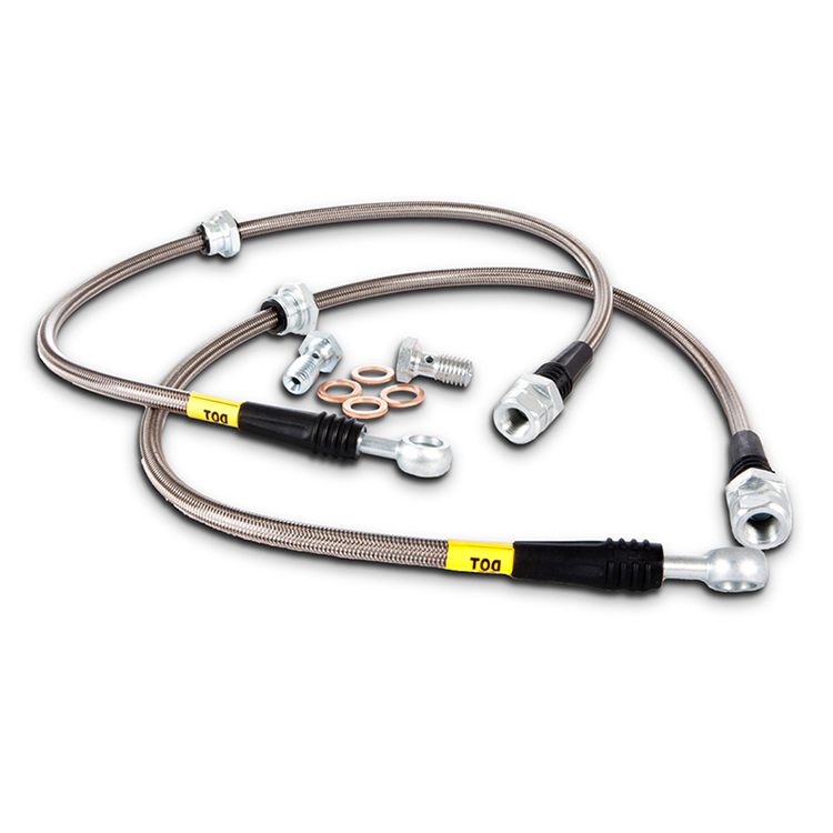 AN3 1/8 SAE J1401 3.2mm BRAKE HOSE lines cable assembly FRONT BRAKE HOSE 970mm REAR BRAKE HOSE 470mm