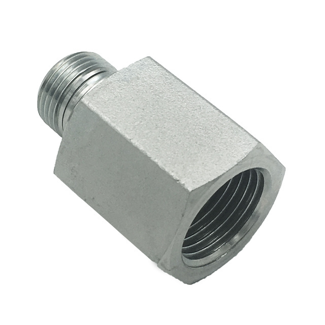 5B-WD bsp male thread adapter machinery carbon steel nipple banjo high pressure hydraulic fitting