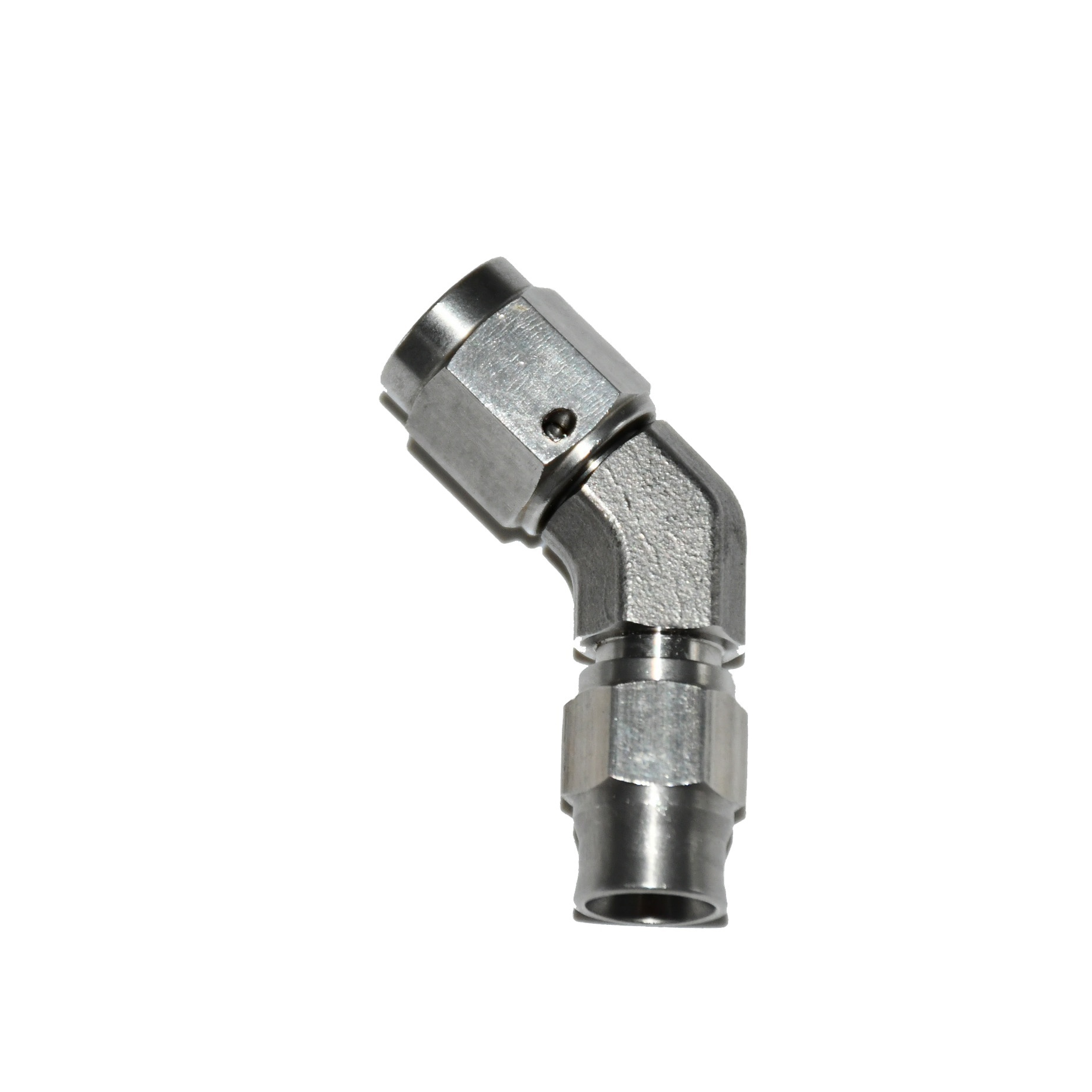 3AN 45 90 deg Reusable female PTFE Brake Hose End AN-3 swivel forged stainless steel brake hose end fitting for brake lines