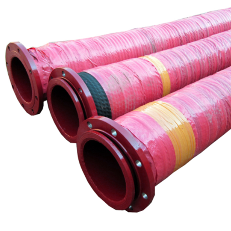 60m10bar 20bar 4inch Fiber Braid Rubber Fuel Suction and Discharge Oil Hose with Wire Helix