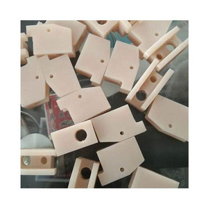 Cheap Custom Factory Good Cost Performance High Toughness Hardness Cast Nylon Plastic Block With 6 Holes