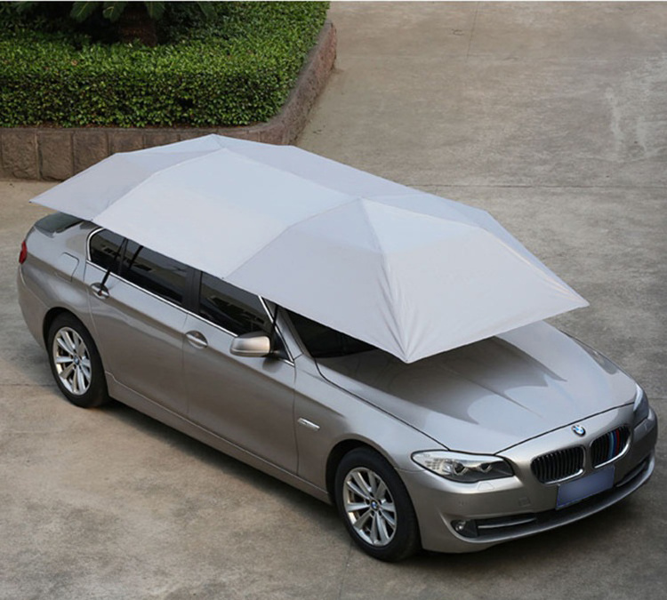 Sun Shelter Big Size Roof Tent Car Covers Umbrella Portable Sun Shade Car Umbrella