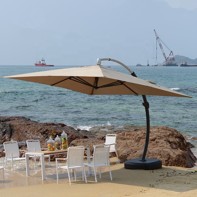 Promotion Aluminium Frame Beach Outdoor Big Umbrella beach umbrella