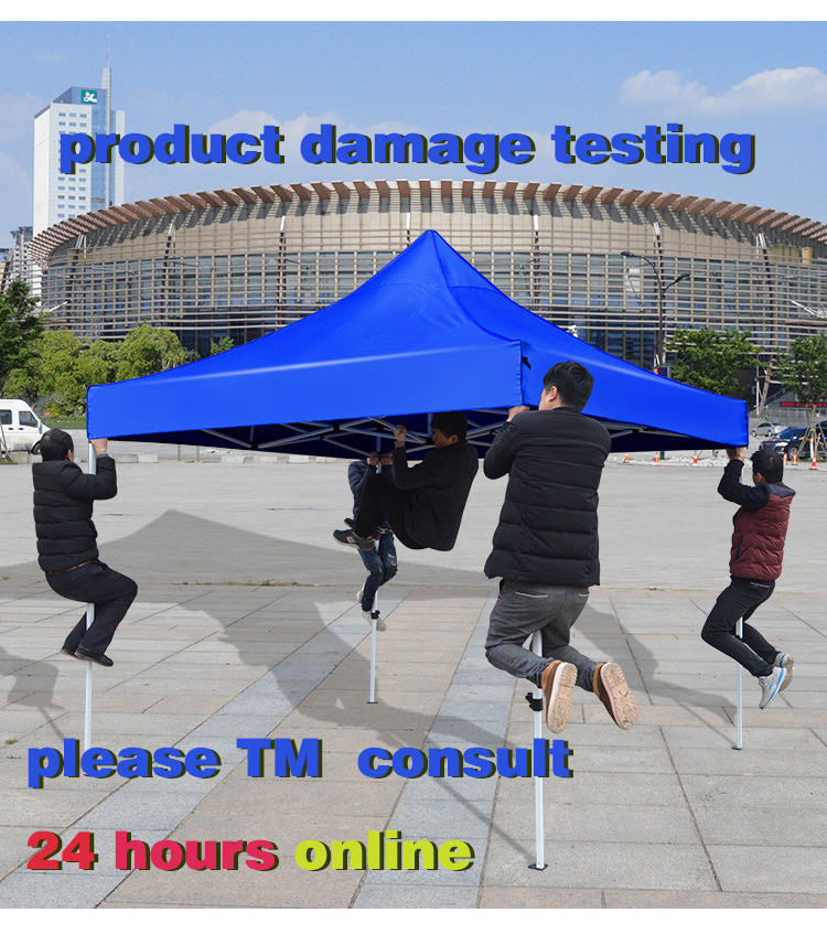 High Quality Pop Up 10x10FT Canopy 2x2m 3x3m 3x4.5m 3x6m trade show  tent  Outdoor Advertising Folding Tent 3*3 m gazebo fabric