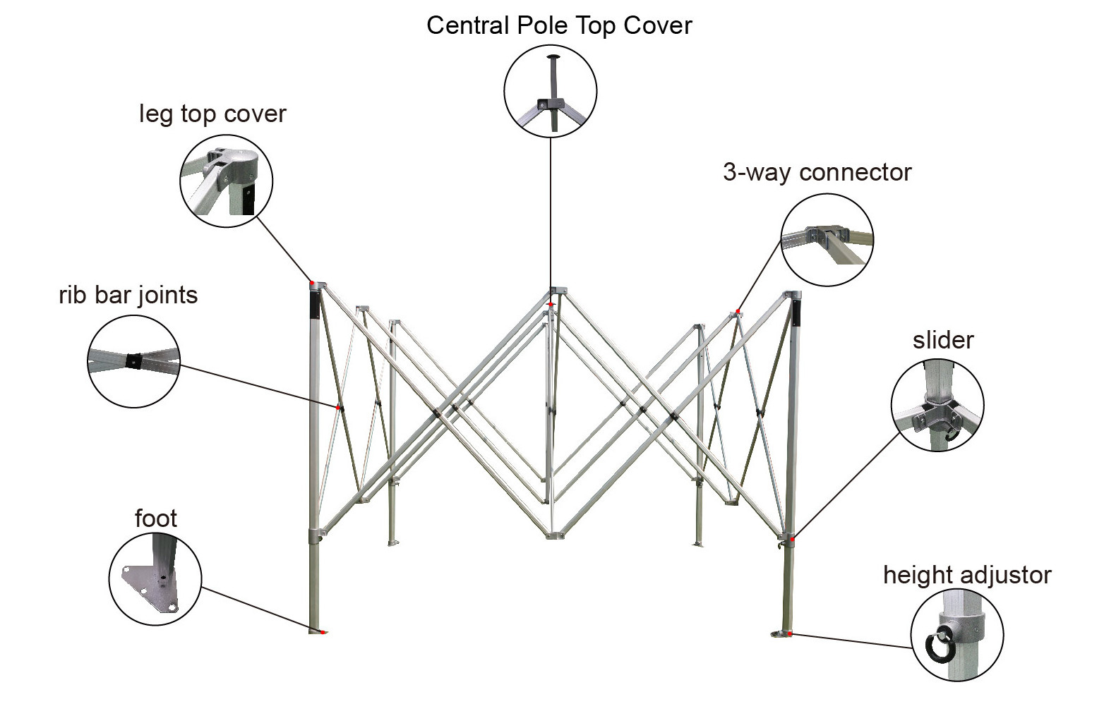 2021 hot sell USA  folding tent pop up tent easy up  gazebo ,3M trade tent