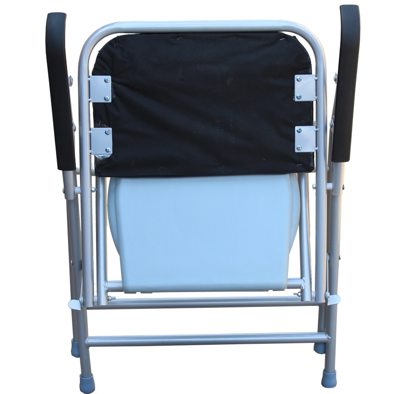 Rehabilitation Therapy elderly potty folding commode patient toilet chair price