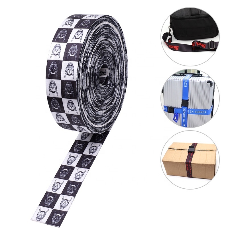 Seat belt car safty belt 100% Polyester PP polypropylene webbing for luggage hammock schoolbag belt