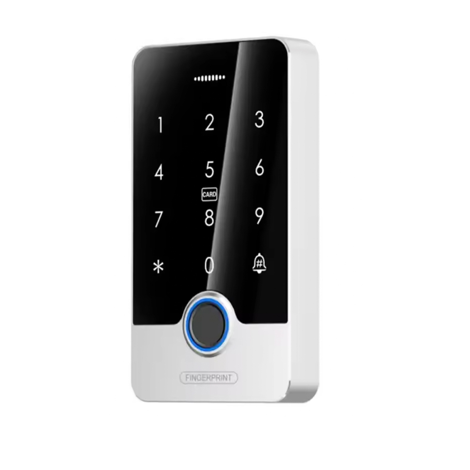 Tuya smart fingerprint sensor access control keypad rfid card reader entry lock door system