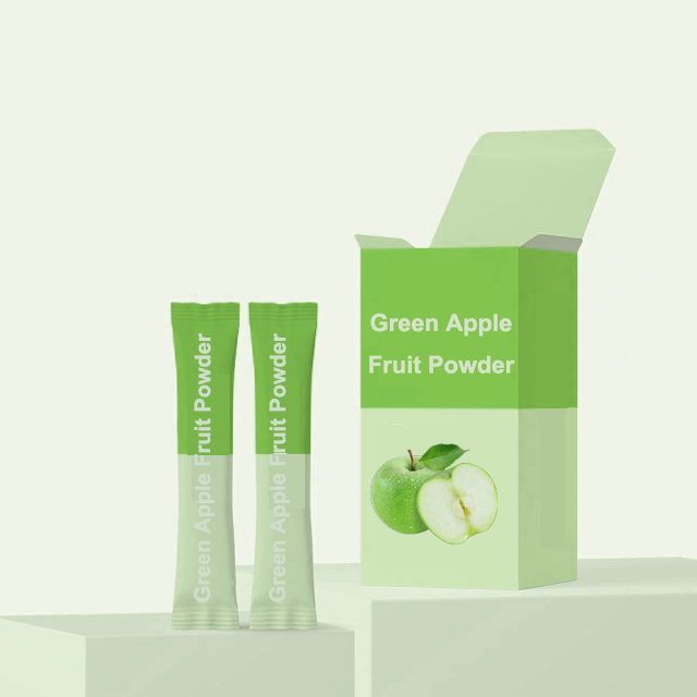 Instant Drink Green Apple Flavor Fruit Powder for Milk Tea