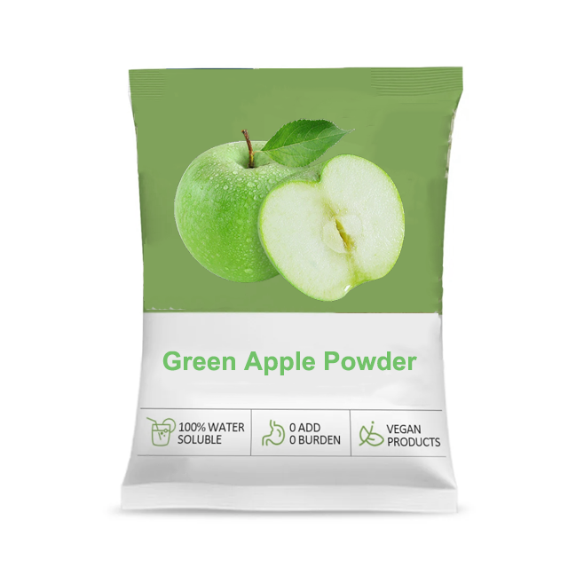 Instant Drink Green Apple Flavor Fruit Powder for Milk Tea