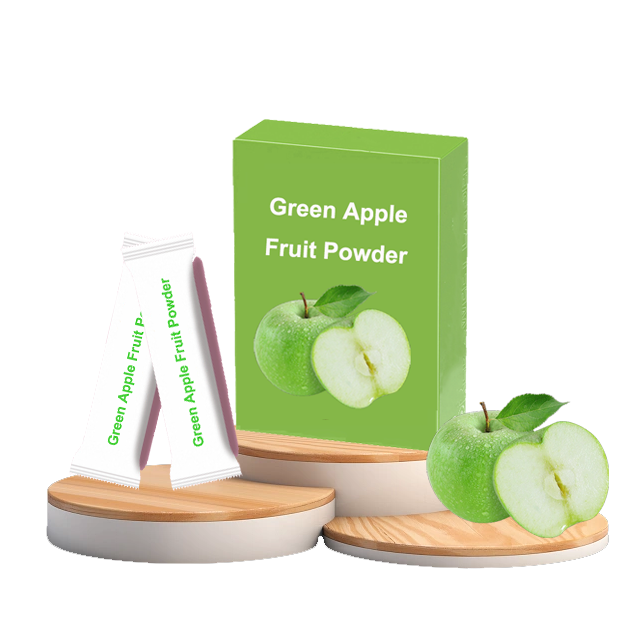 Instant Drink Green Apple Flavor Fruit Powder for Milk Tea