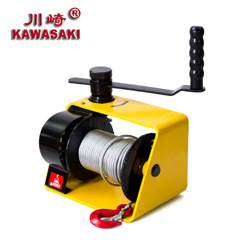 150kg to 2000kg heavy duty hand winch portable small boat trailer manual cable  hand boat winch With factory Price