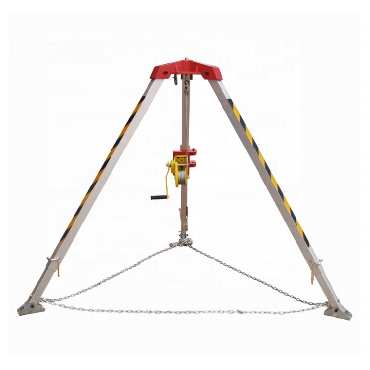 Hot Sale emergency Aluminum Tripod Safety Protection Equipment For Rescuing Usage Rescue Tripod