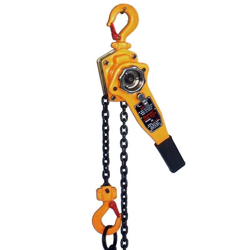 KAWASAKI OEM brand reliable manual lever block 750kg 1.5m Chain Ratchet Lever Block customized hand lever hoist