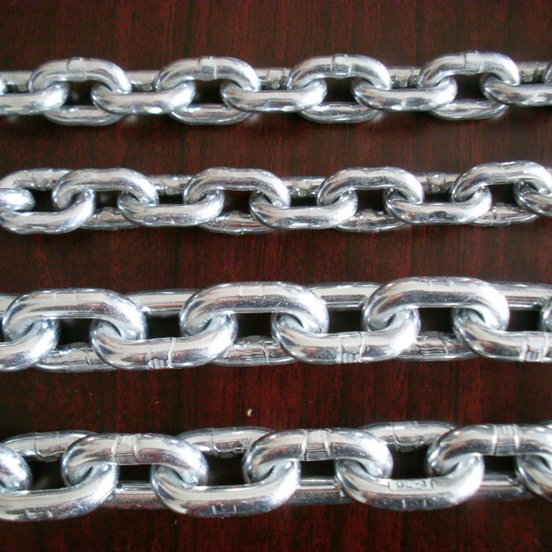 G100 Load Chain black Alloy Steel Iron Link Chain  Heavy duty galvanized loading lift G80 short link alloy steel load chain