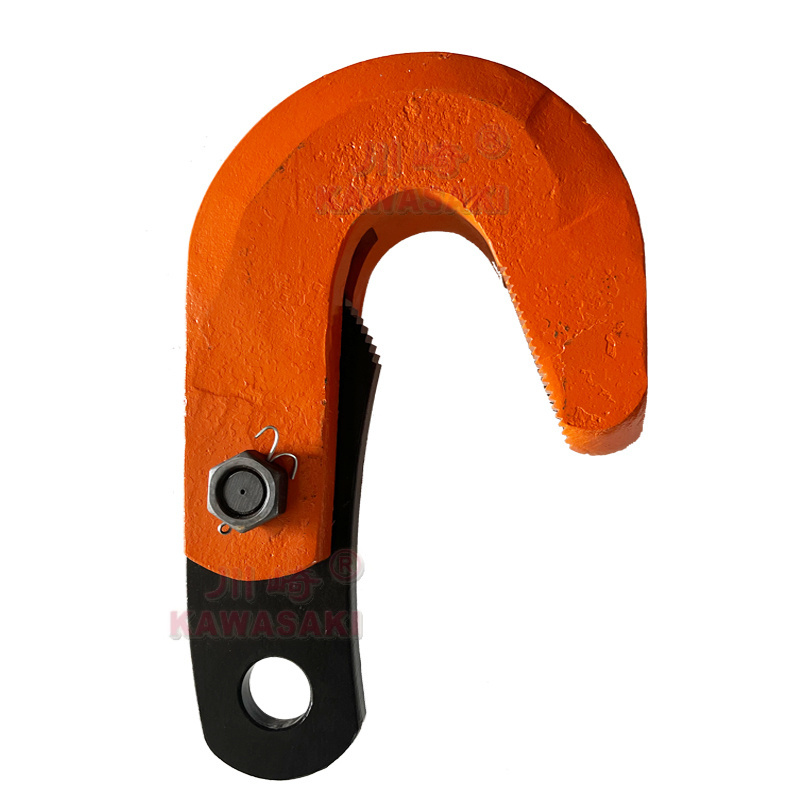 KAWASAKI hot sale low carbon alloy steel lifting clamp 5 Ton horizontal plate clamp for lifting