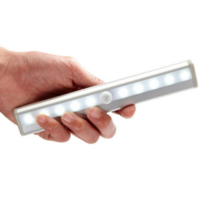 Homelife Motion Sensor Cordless Battery Operated Light Bar New LED PC Silver Modern 80 Lighting for Kitchen Wall Mounted DC 6V