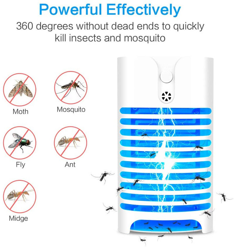 Electronic LED Night Light Mosquito Repellent Mosquito Killer Night Mosquito Killer Lamp