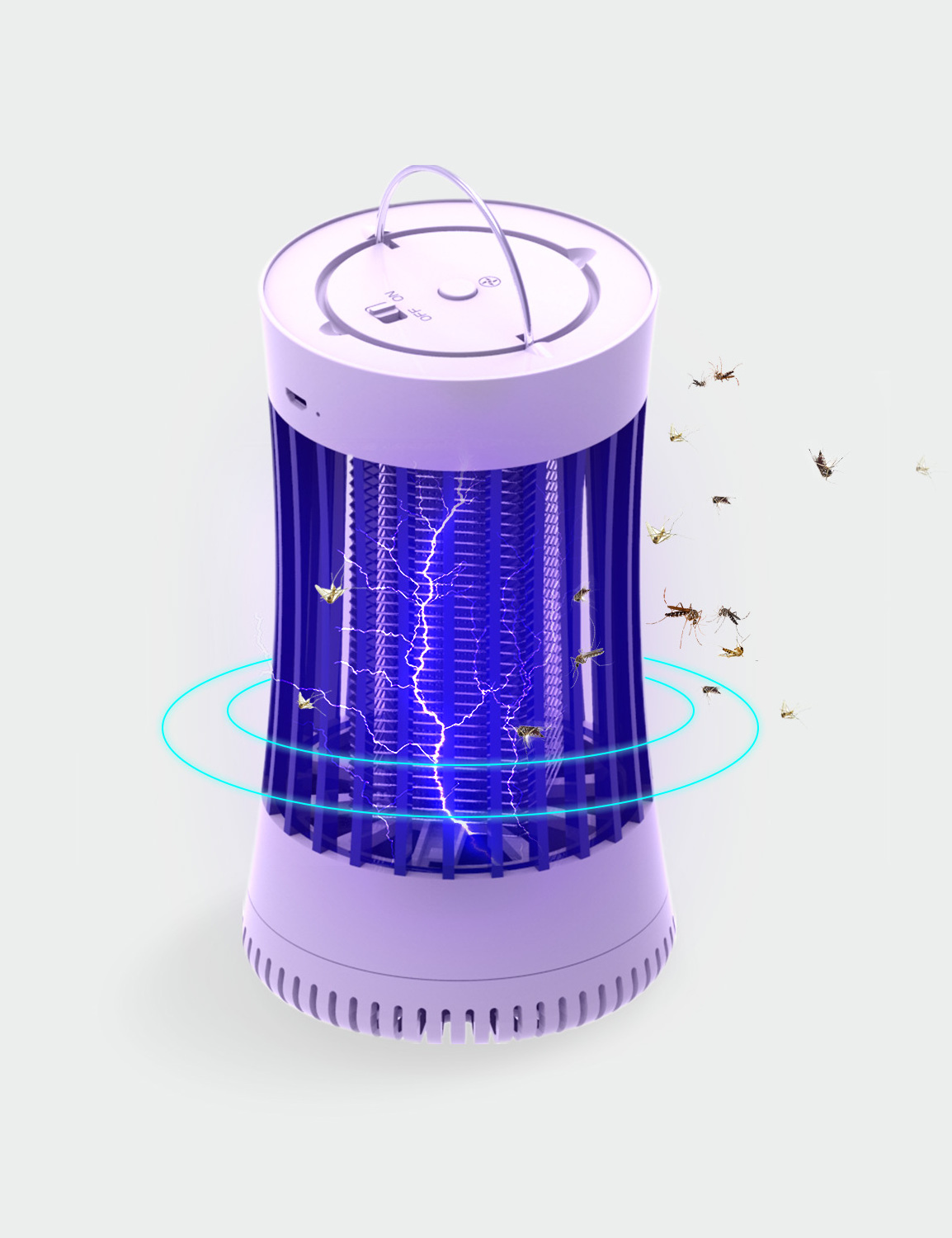 New Arrival USB Electronics Anti Mosquito Trap LED Night Light Lamp Electric Mosquito Killer Lamp Bug Zapper