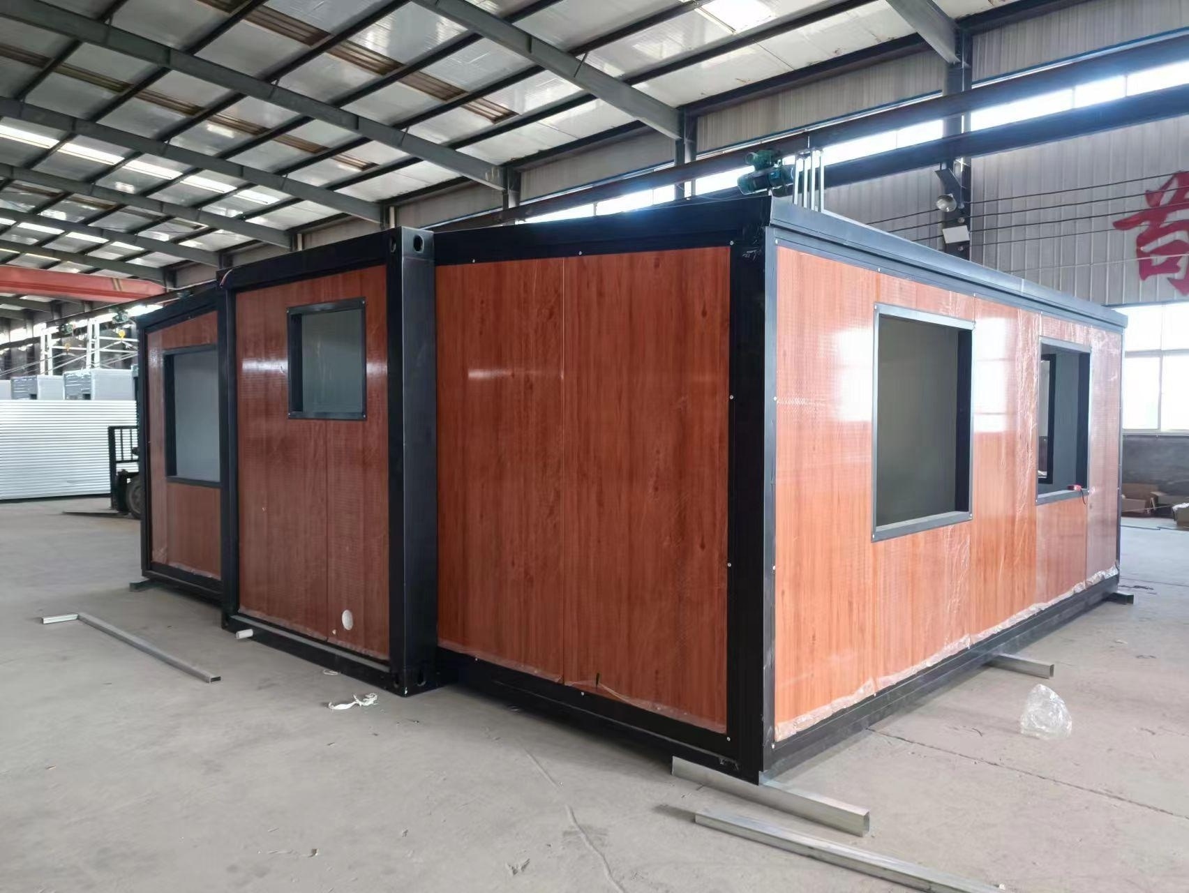 Australian Granny Flat 40Ft Modern Insulated Expandable Container Prefab House 5 Bedroom Movable Prefabricated Villa