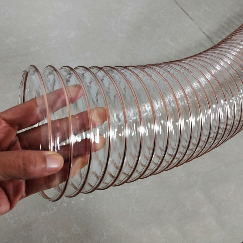 Ptfe Pipe Corrugated Hose Transparent Tube corrugated fuel hose