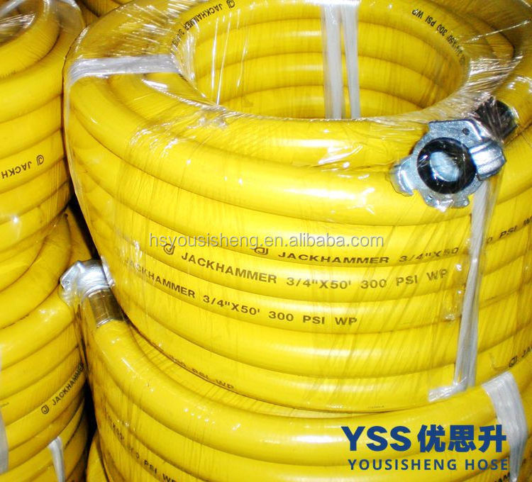 YSS  Rubber air hose, air compressor hose with connectors