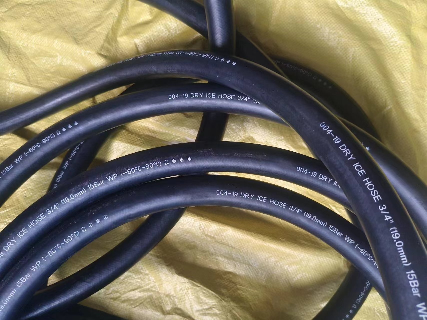 20bar  Oil and abrasion resistance fireproof CSM rubber industrial Hose