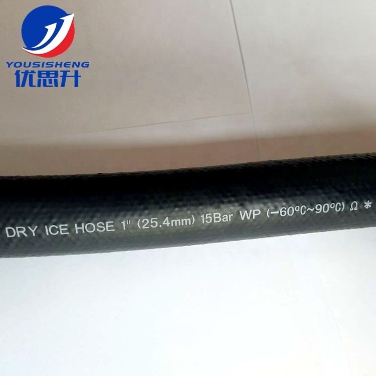 -60 C very low temperature dry ice hose,   Water-cooled cable system hose