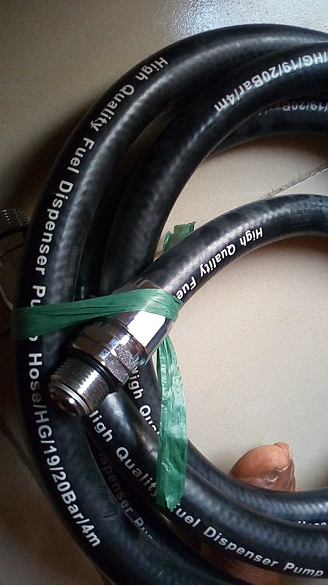 Factory sale  Fuel Dispenser Hose 3/4 19mm  290psi  Rubber  Flexible  for Petrol Station Application