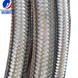 Best selling flex high temp stainless steel ptfe braided hose factory wholesale