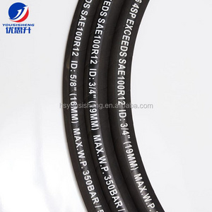 Customized En 857 1SC  2" Car-Specific Colored Surface Dredging Woven Airless Hose