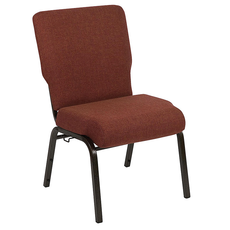 Factory Sale Cheap Stackable Iron Pew Chairs For Auditorium