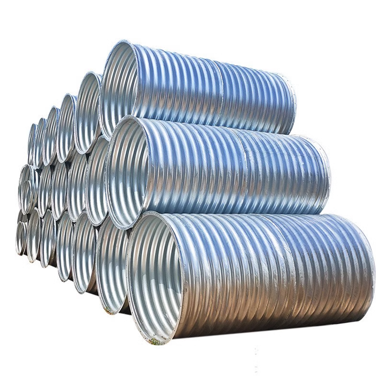 Galvanized Welded Corrugated Steel Culvert Pipe