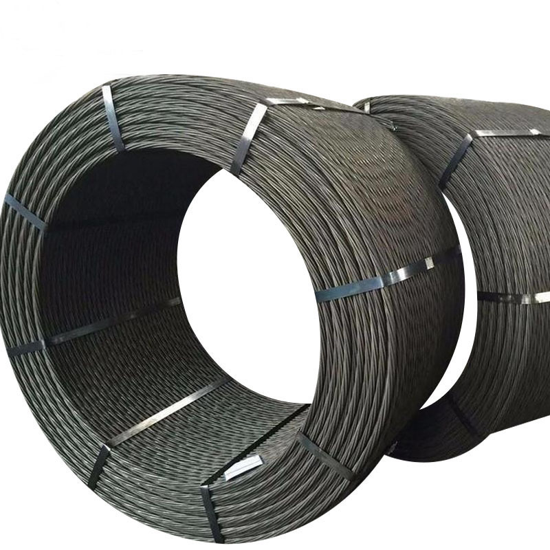 High Tensile Prestressed Concrete Strand Steel Cable 12.7mm PC Strand