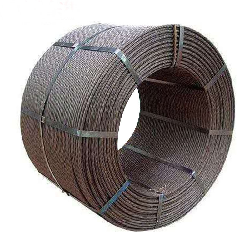 High Tensile Prestressed Concrete Strand Steel Cable 12.7mm PC Strand