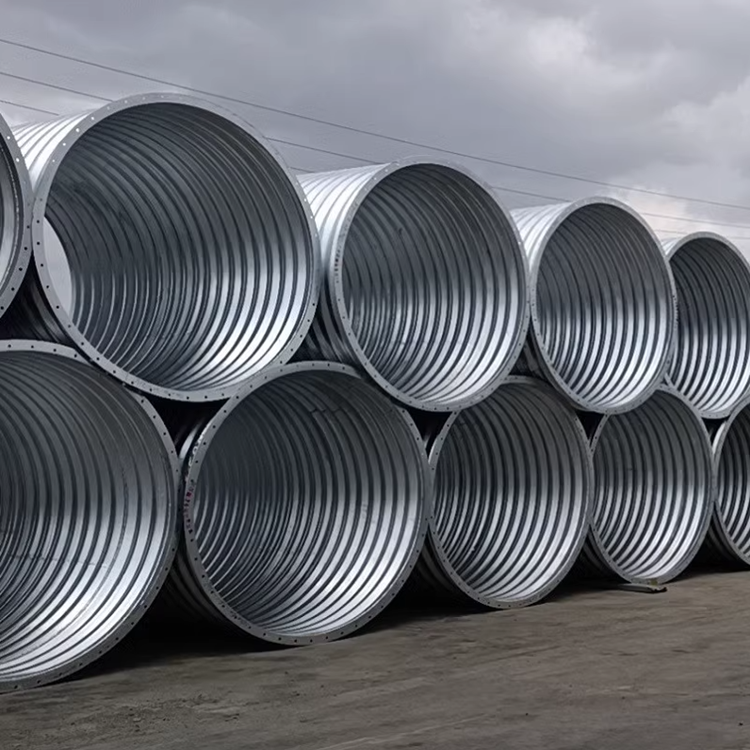 Galvanized Welded Corrugated Steel Culvert Pipe