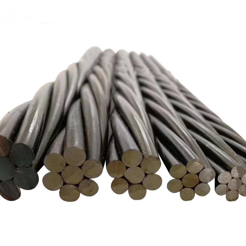 High Tensile Prestressed Concrete Strand Steel Cable 12.7mm PC Strand