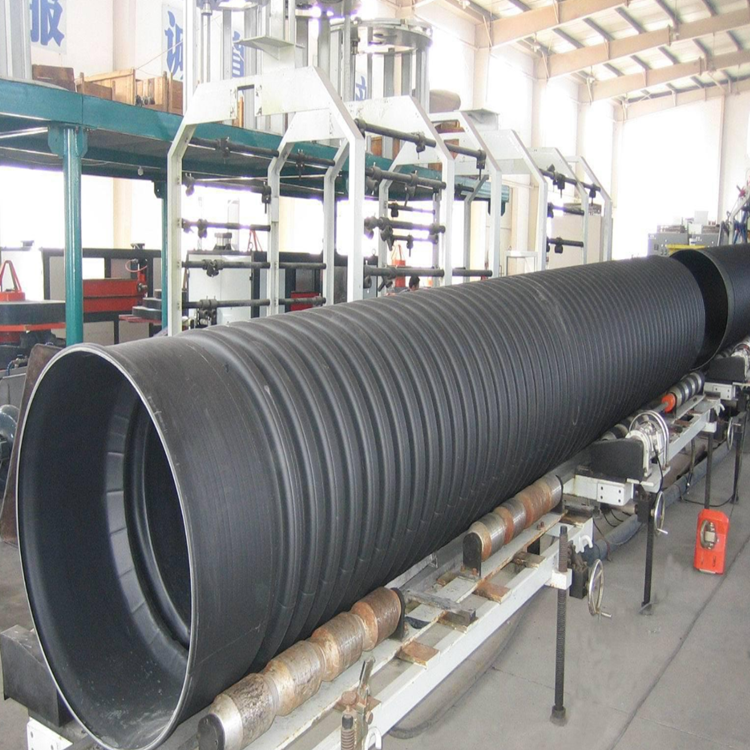 6 Inch Plastic Black Polyethylene Drainage Culvert Hdpe Double Wall Corrugated Pipe Price