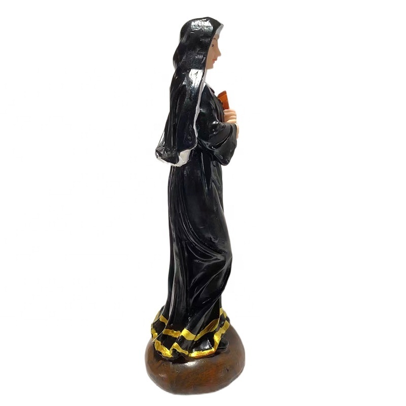 Best Sellers resin crafts home furnishings God Jesus catholic resin stat ornaments religious crafts Creative nun statue