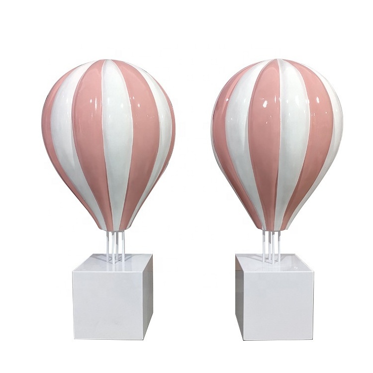 Wedding party birthday baby shower props fiberglass hanging hot air Balloon stand for Decorations