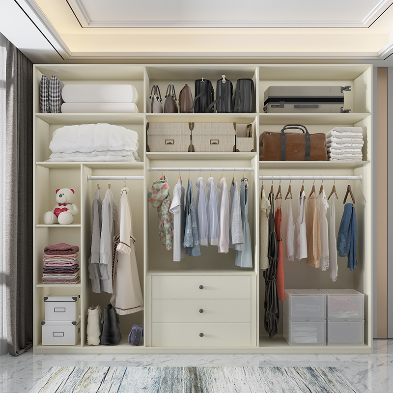 Minimal chest white is modern and contracted bedroom home use 6 doors store content cabinet to add top ark is luxurious wardrobe