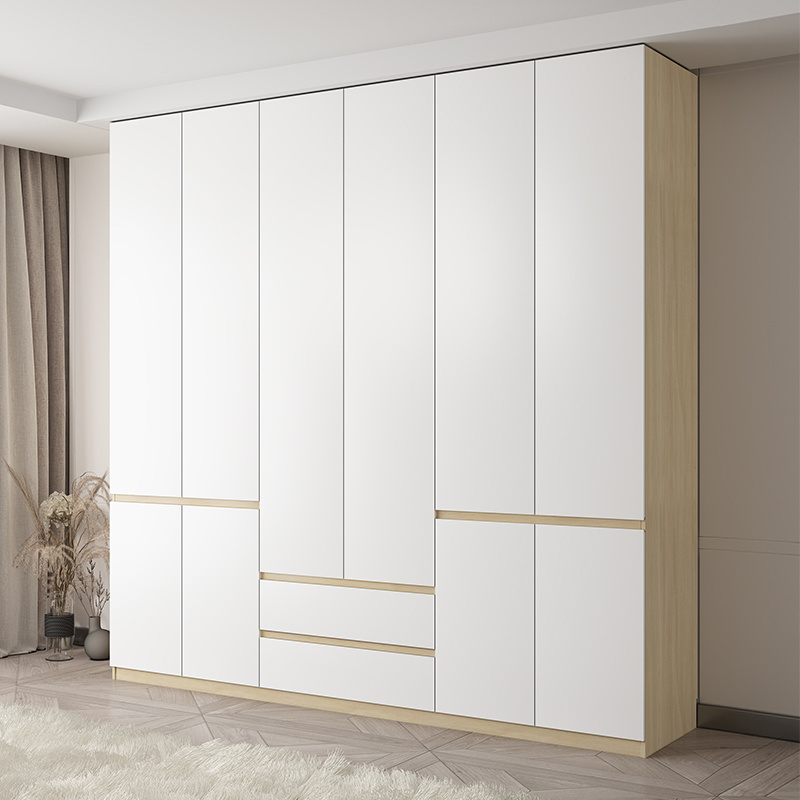 Furniture Multipurpose Cabinet Storage Room Sets Wooden Modern Cloth Fitted Dressing Designs Cupboards For Bedroom Wardrobe